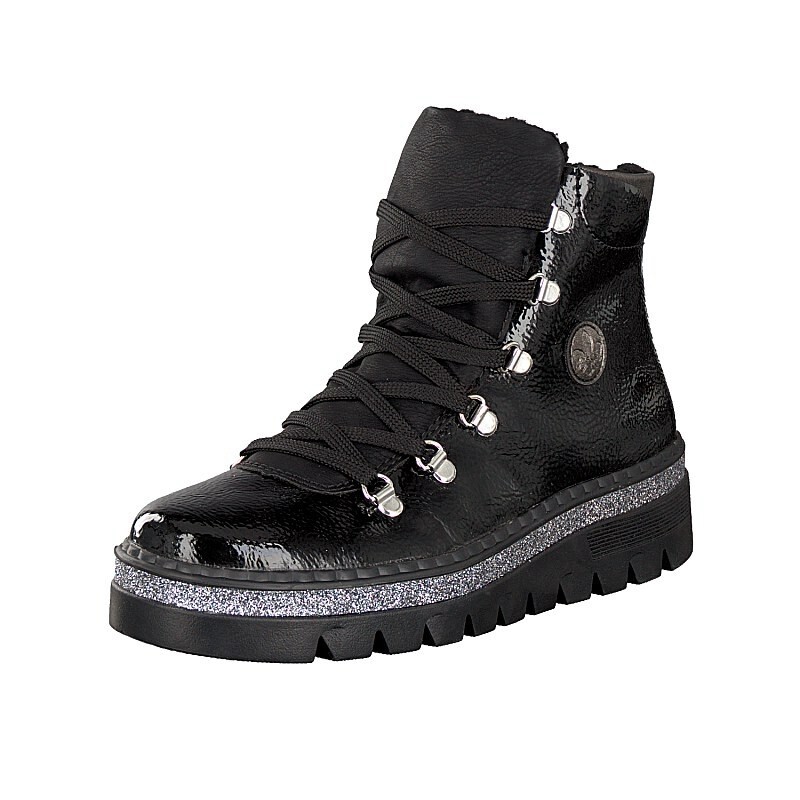 Botas Rieker Y6833-00 Para Mulher - Pretas